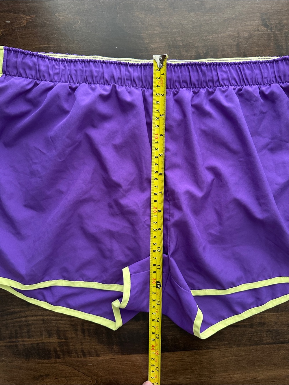 NEW BALANCE Lightning Dry Purple Running Shorts Women’s XL Lined Athletic Active - Picture 12 of 13